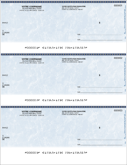 Chèque tout usage (SLF109)